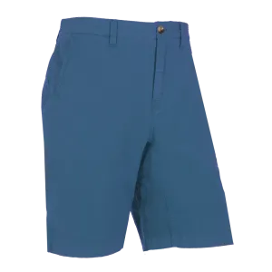 Classic Fit Stretch Poplin Shorts - BLUE RIDGE