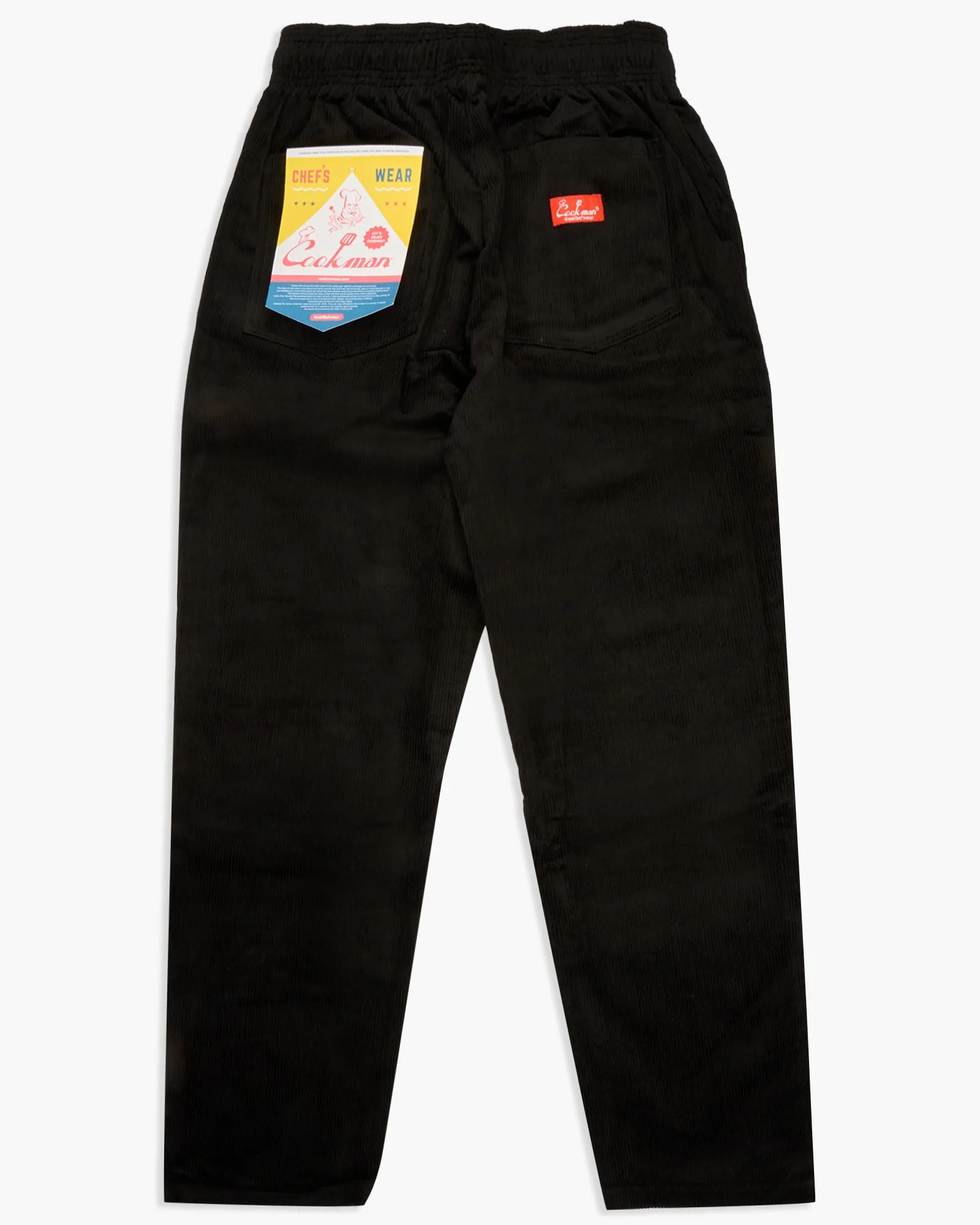 Cookman Chef Pants - Corduroy Black