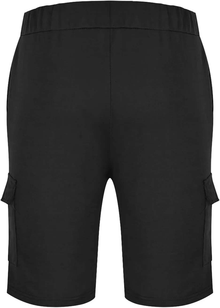 Mens Athletic Shorts 5 Inch Inseam Striped Slim Fit Stretch Casual Chino Short Pants Drawstring with Pockets Fashion