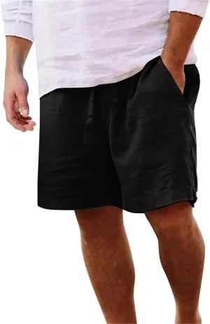 Men's Casual Shorts 5 Inches Inseam Flat Front Cargo Chino Shorts Summer Running Workout Slim Fit Golf Shorts
