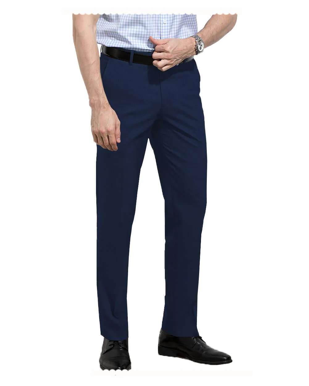 Men's Formal Suit Pants Regular Fit Trousers