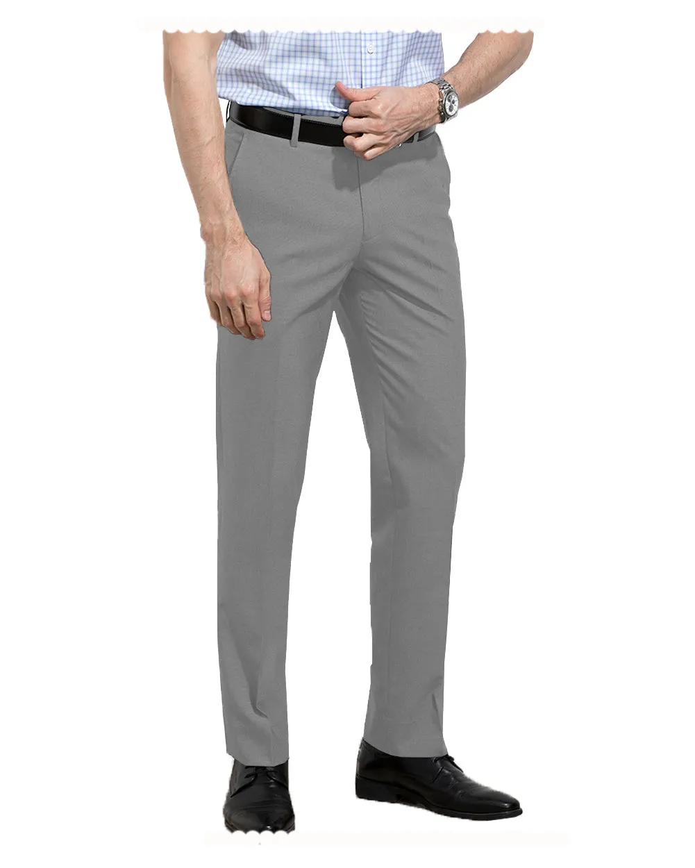 Men's Formal Suit Pants Regular Fit Trousers