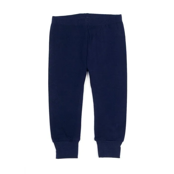 Mundo Melocotón - Leggings Jersey - Retro Blue