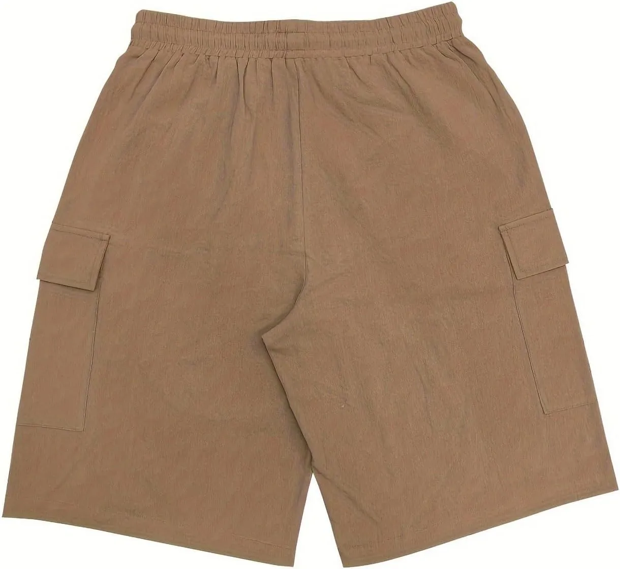 Muscularfit Mens Cotton Linen Shorts Casual Fashion Solid Drawstring Elastic Waist Shorts Summer Outdoor Vacation Beach Pants