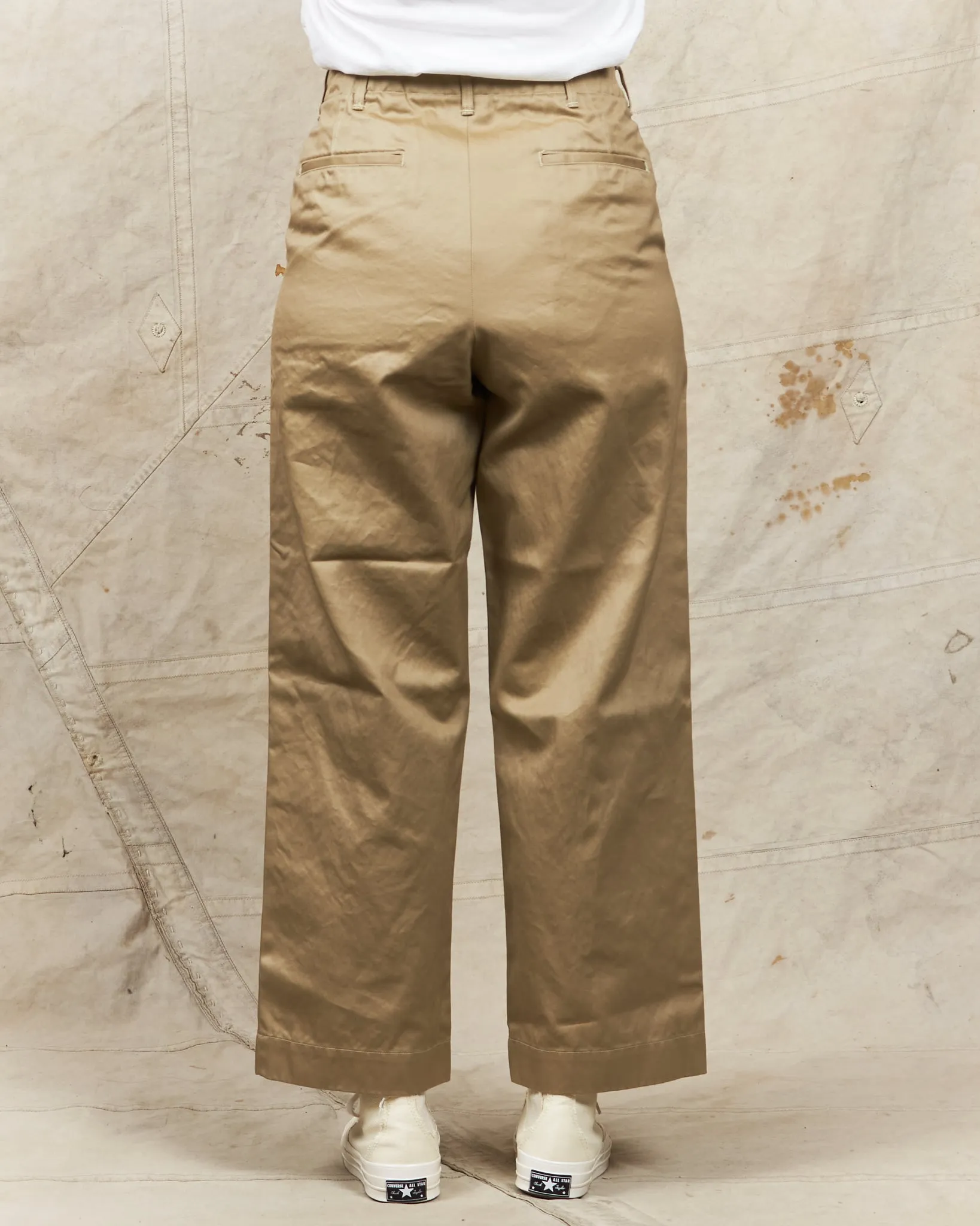OrSlow V5361 Vintage Fit Army Trousers Khaki