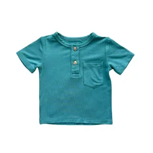 Sea Pine Boy's Henley Shirt