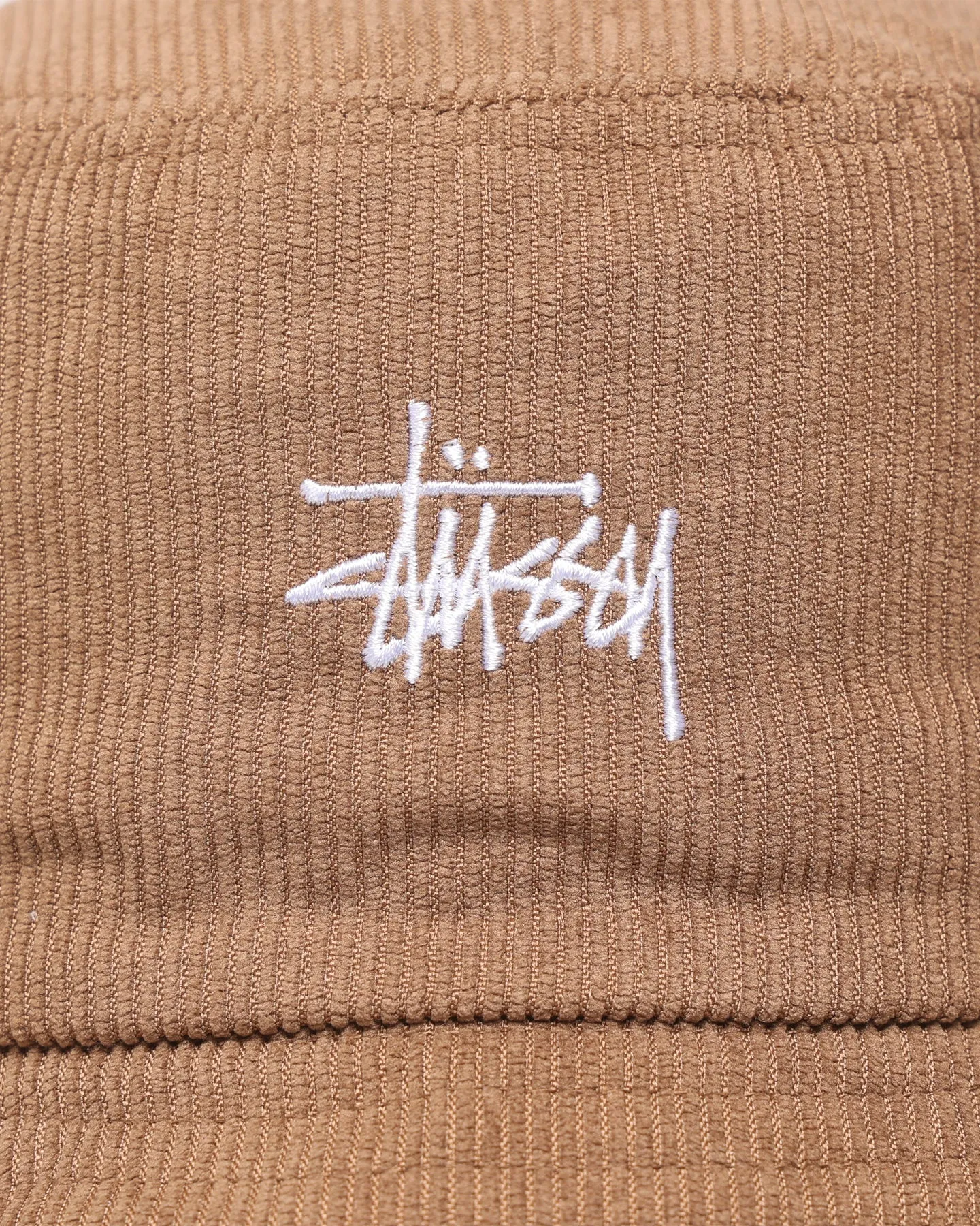 Stussy Graffiti Cord Bucket Hat New Chocolate