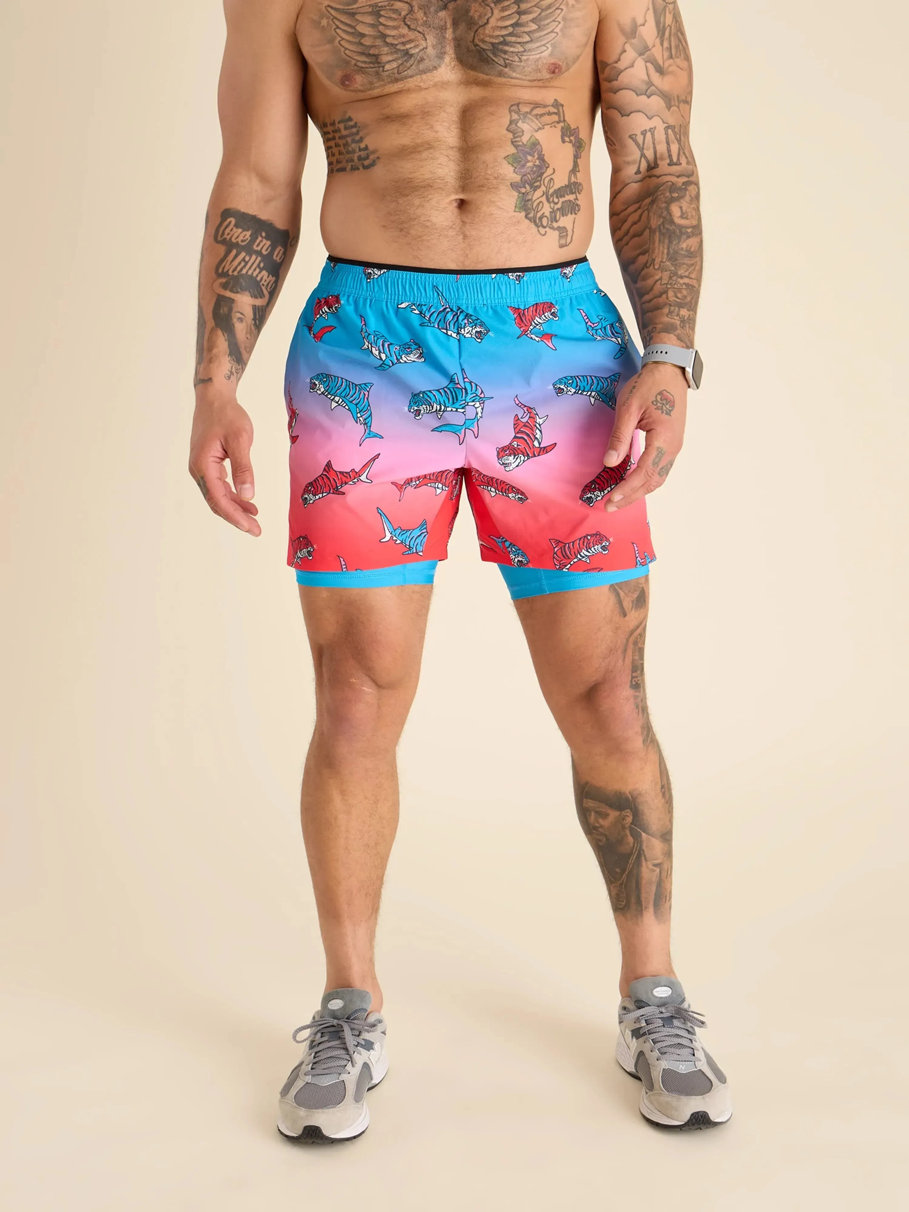 The Shred, White, And Blues  5.5" (Ultimate Training Short)