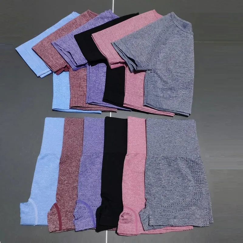 Women's Seamless High Waist Yoga Set - 2 Piece